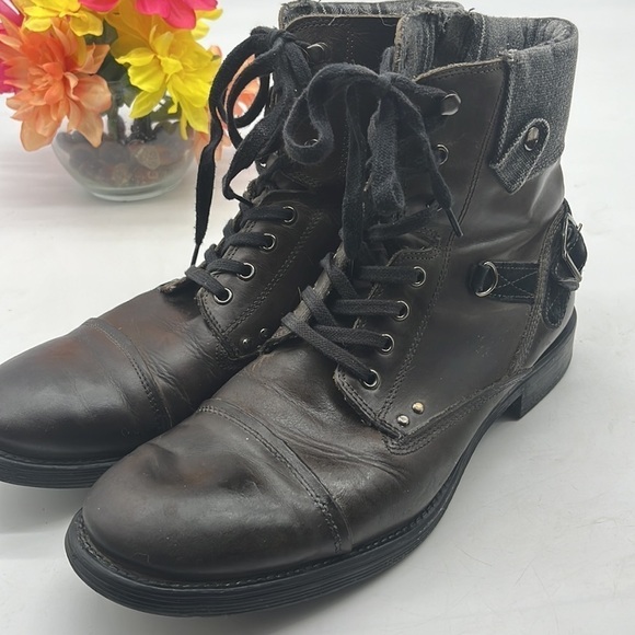 Bar III Treychar brown leather Ankle Boot Men’s Size 9.5. BAB2048A - Picture 7 of 9